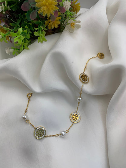 Tory Burch Bracelet with Pearl