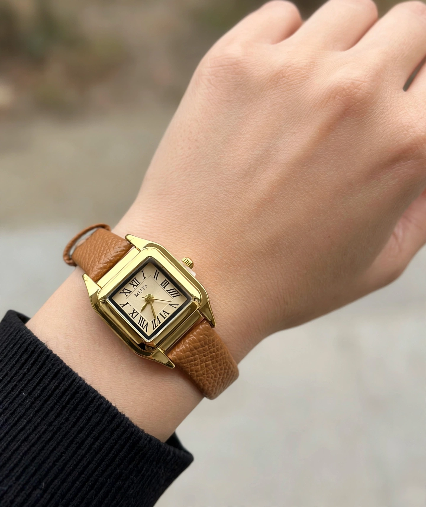 Roman Square Watch