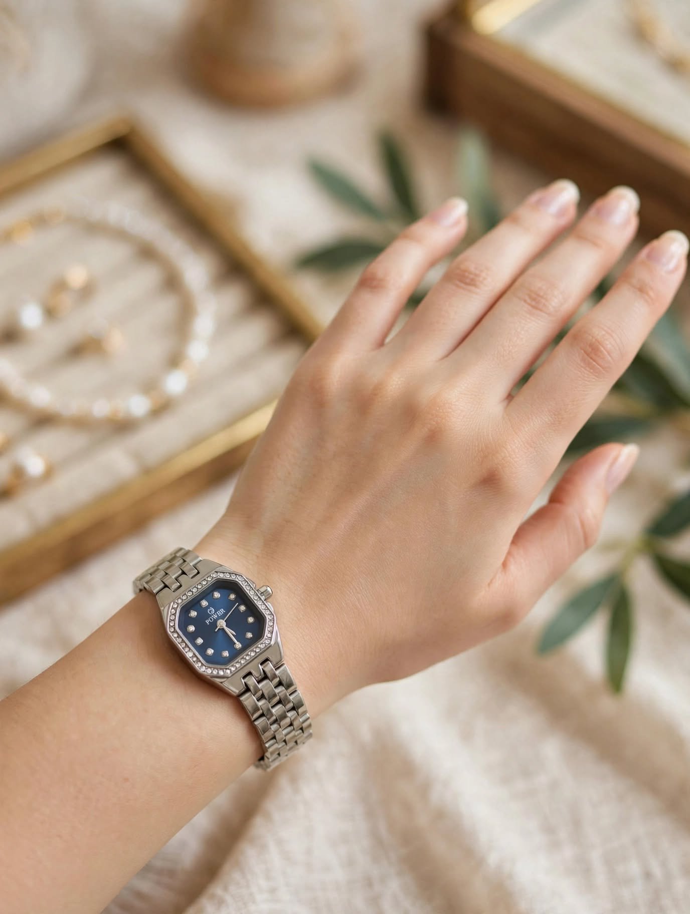Blue Aura Crystal Watch