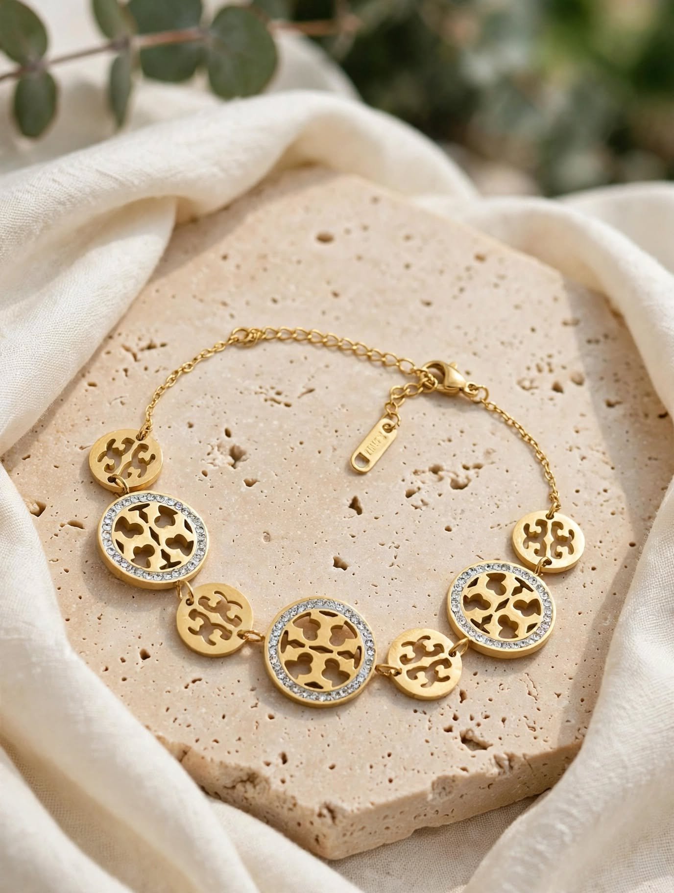Tory Coin Charm Bracelet