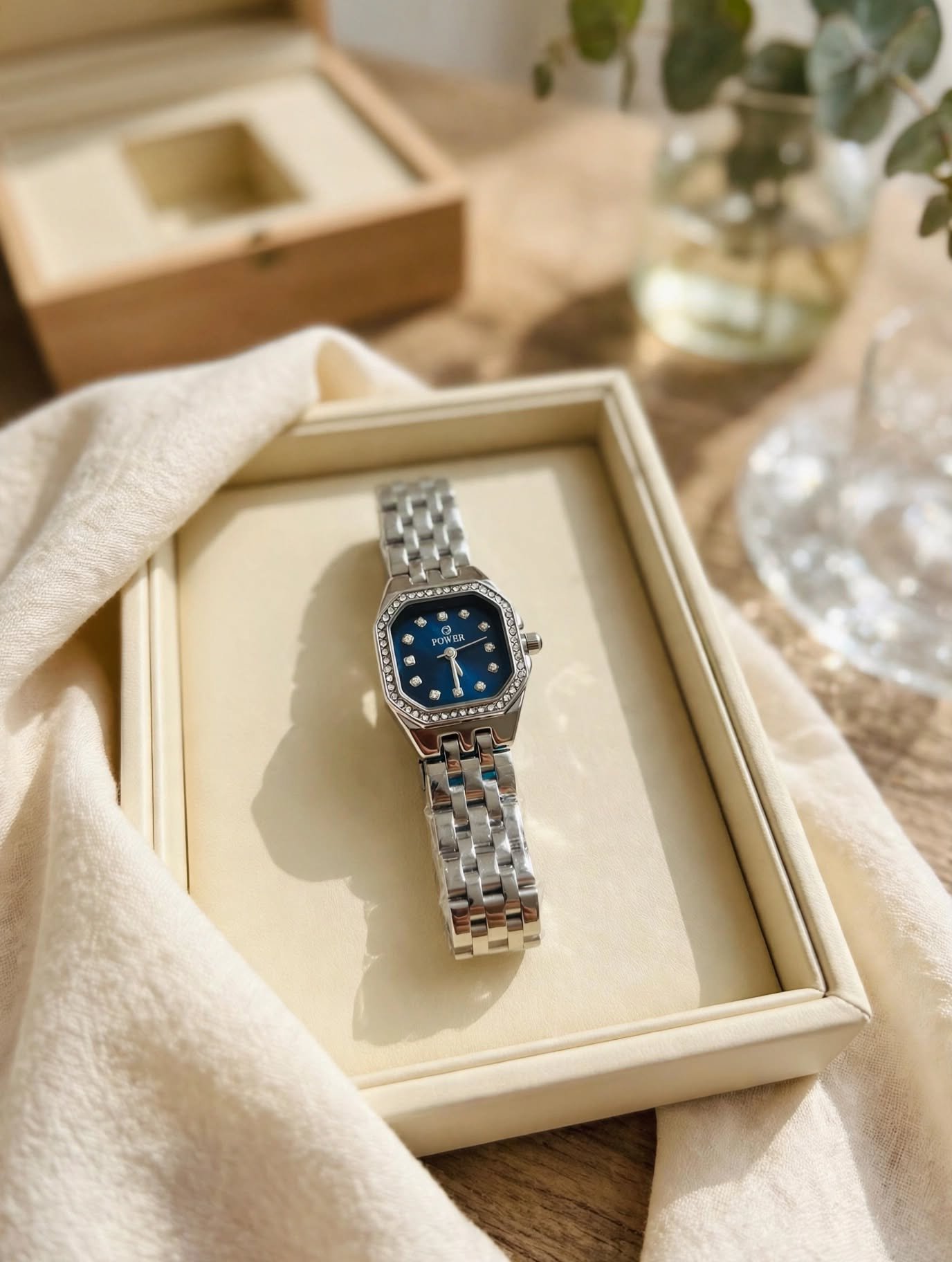 Blue Aura Crystal Watch