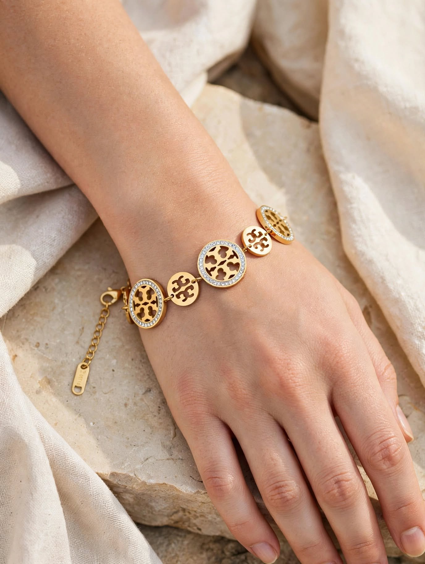Tory Coin Charm Bracelet