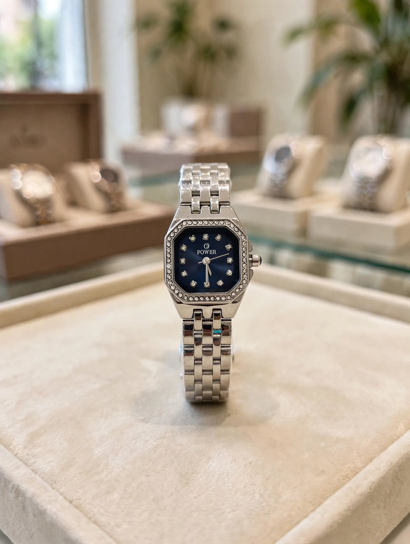 Blue Aura Crystal Watch
